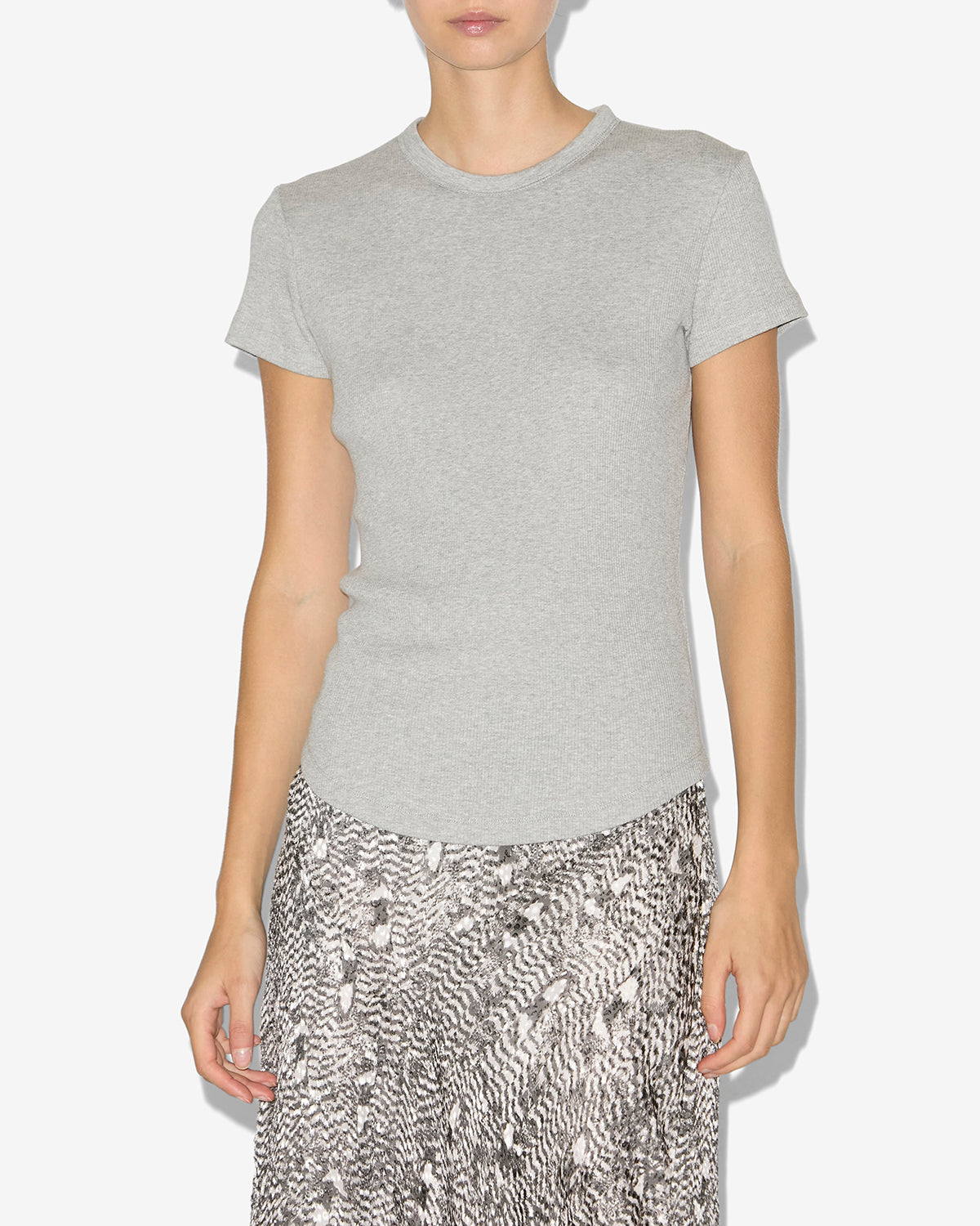 T-shirt Taomi — Gris, vue 1 ; référence TS0111FAA2N39I02GY