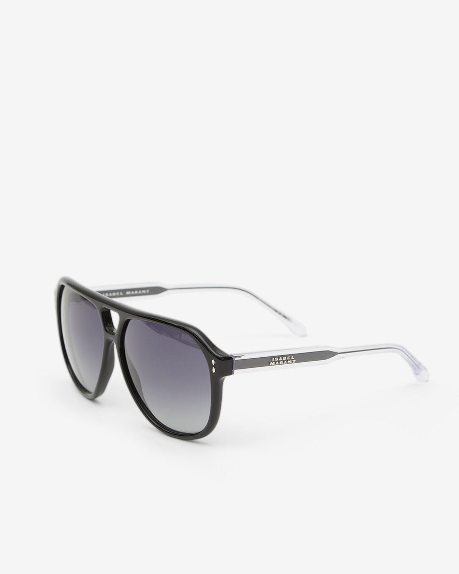 Lunettes De Soleil Aneya — Noir-gris, vue 2 ; référence IM0216SB2L03L8079O