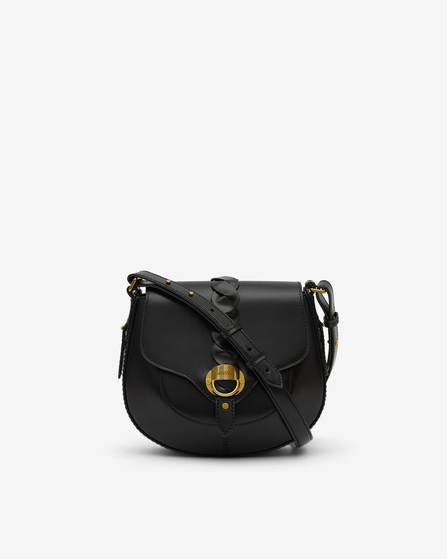 Sac Altay Small en cuir — Noir, vue 2 ; référence BF0099FAC2C06M01BK