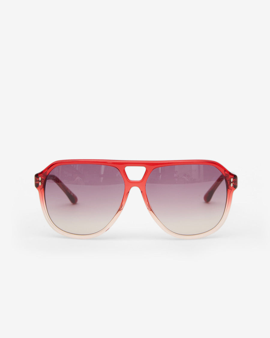 Lunettes De Soleil Aneya — Shaded red-pink shaded, vue 1 ; référence IM0216SB2L03L2OO3X
