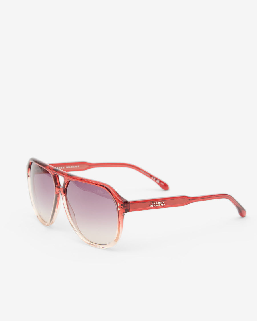 Lunettes De Soleil Aneya — Shaded red-pink shaded, vue 2 ; référence IM0216SB2L03L2OO3X