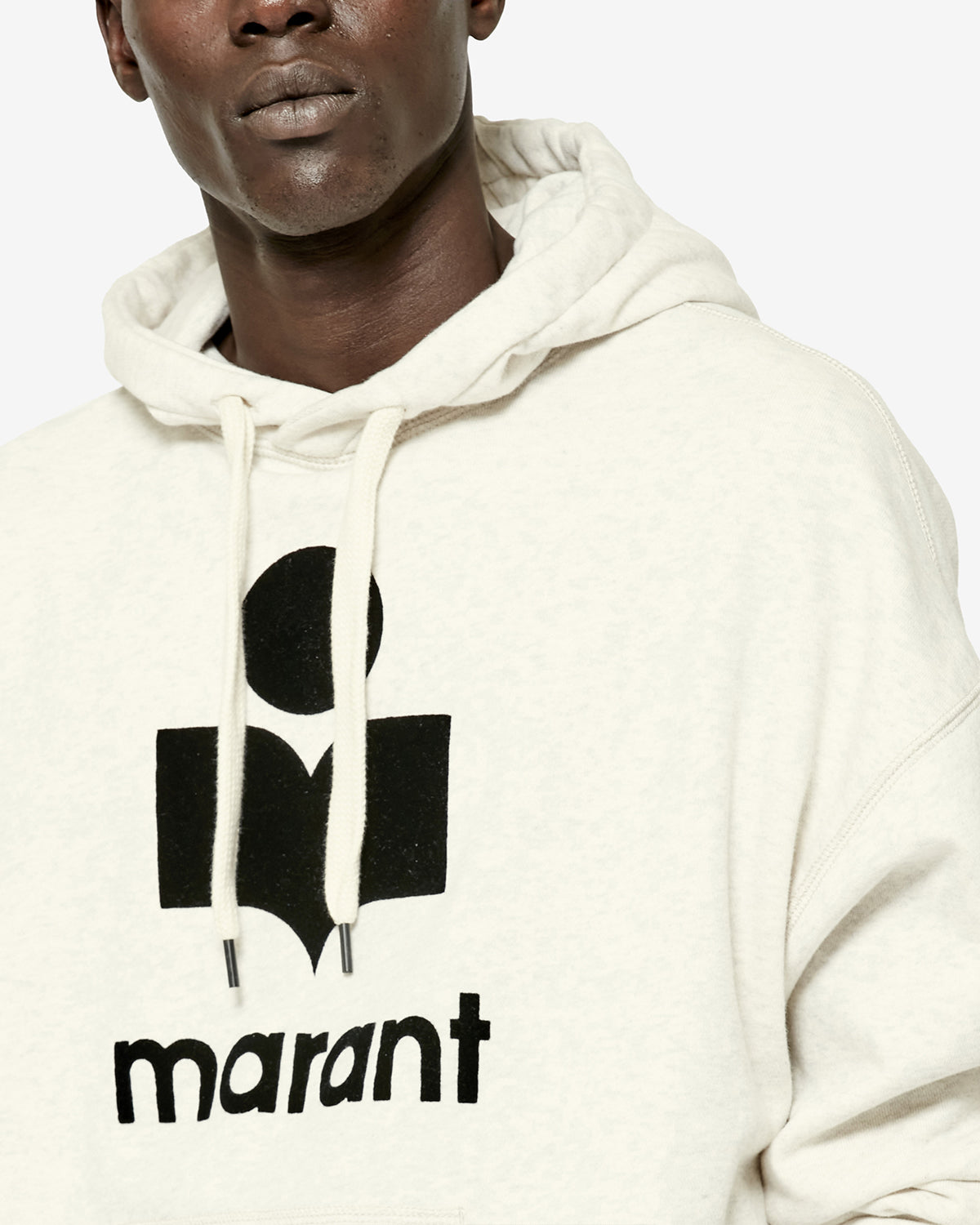 Sweatshirt Miley — Écru, vue 3 ; référence SW005500M003H23EC