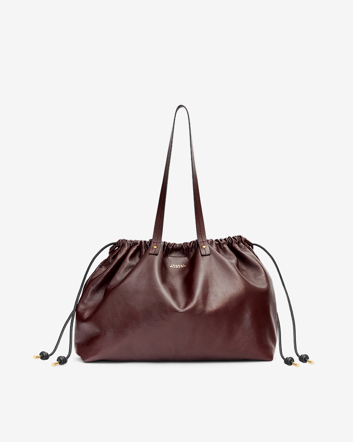 Cabas Silven en cuir — Bordeaux, vue 2 ; référence CS0004FAC3C05M80BY