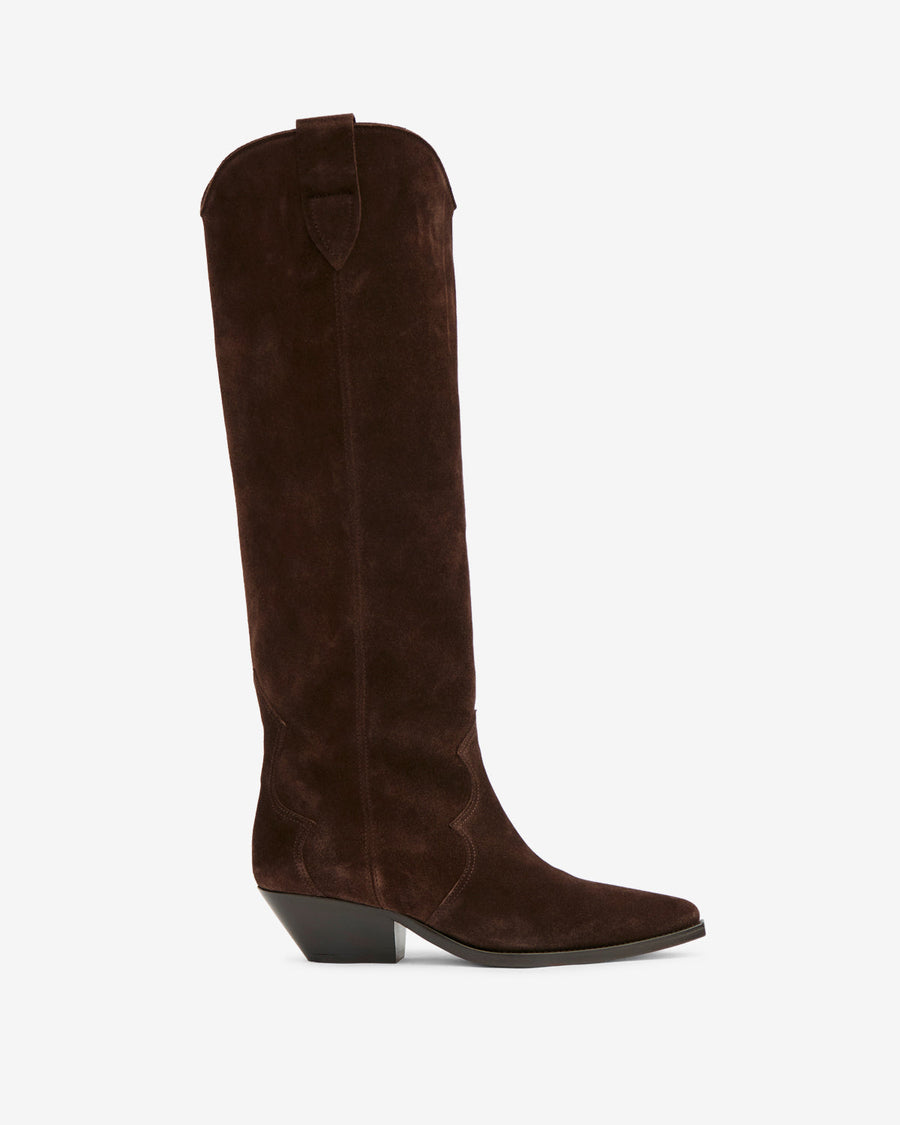 Bottes Denvee — Chocolat, vue 1 ; référence BT0001FAA1A03S50CL