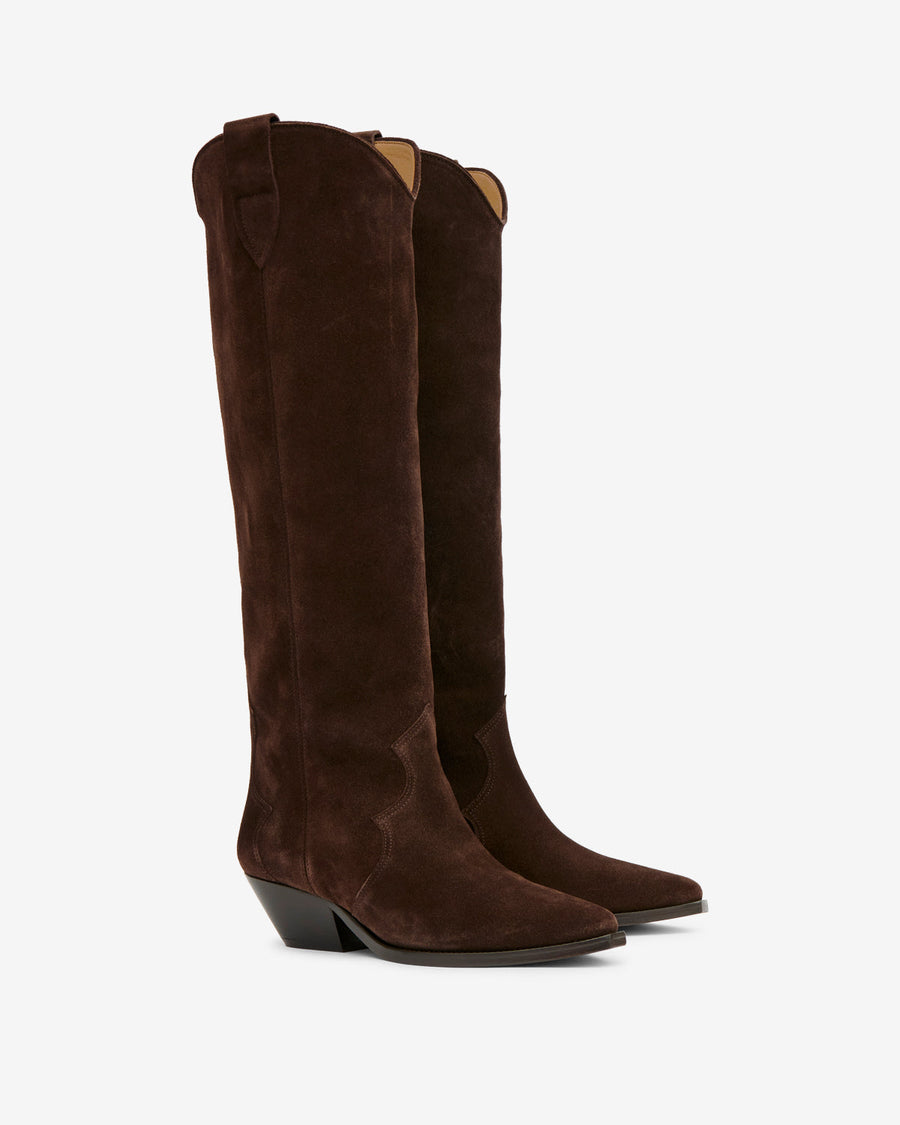 Bottes Denvee — Chocolat, vue 2 ; référence BT0001FAA1A03S50CL