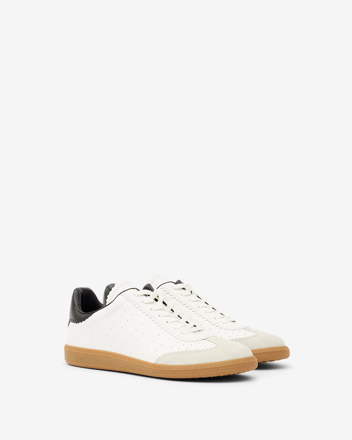 Baskets Brycy — Blanc, vue 2 ; référence BK0008HAA1E05N20WH