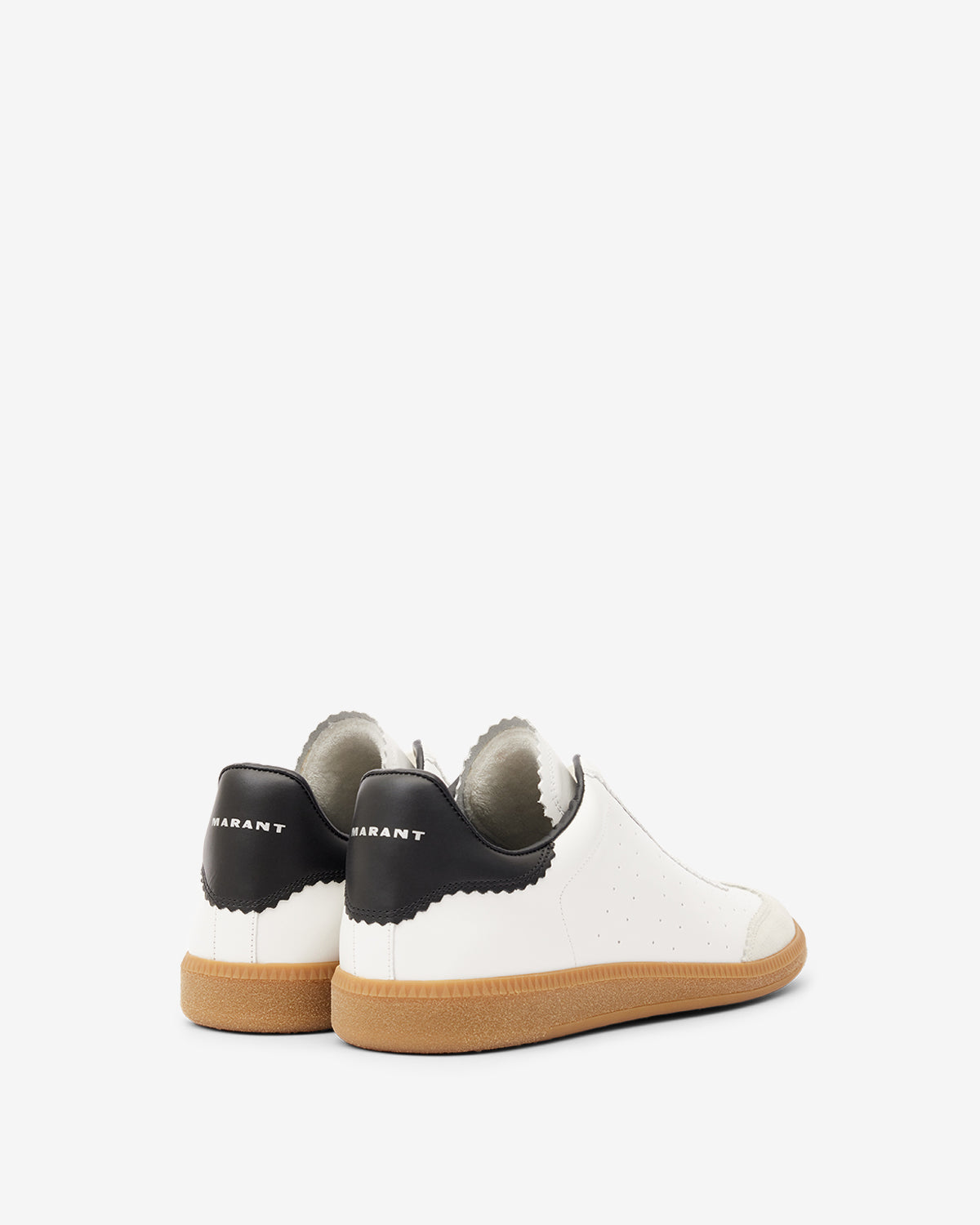 Baskets Brycy — Blanc, vue 3 ; référence BK0008HAA1E05N20WH