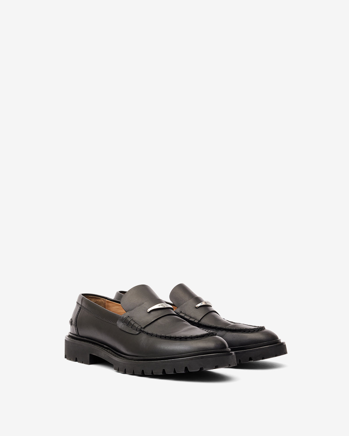 Mocassins Frezzah Homme — Noir, vue 2 ; référence MC0016HAC3A01N01BK