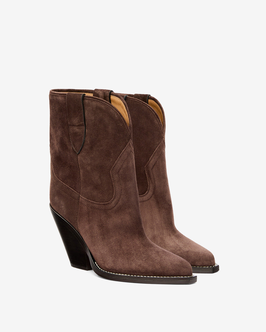 Bottes Leyane — Chocolat, vue 2 ; référence BO0004FAA1A07S50CL