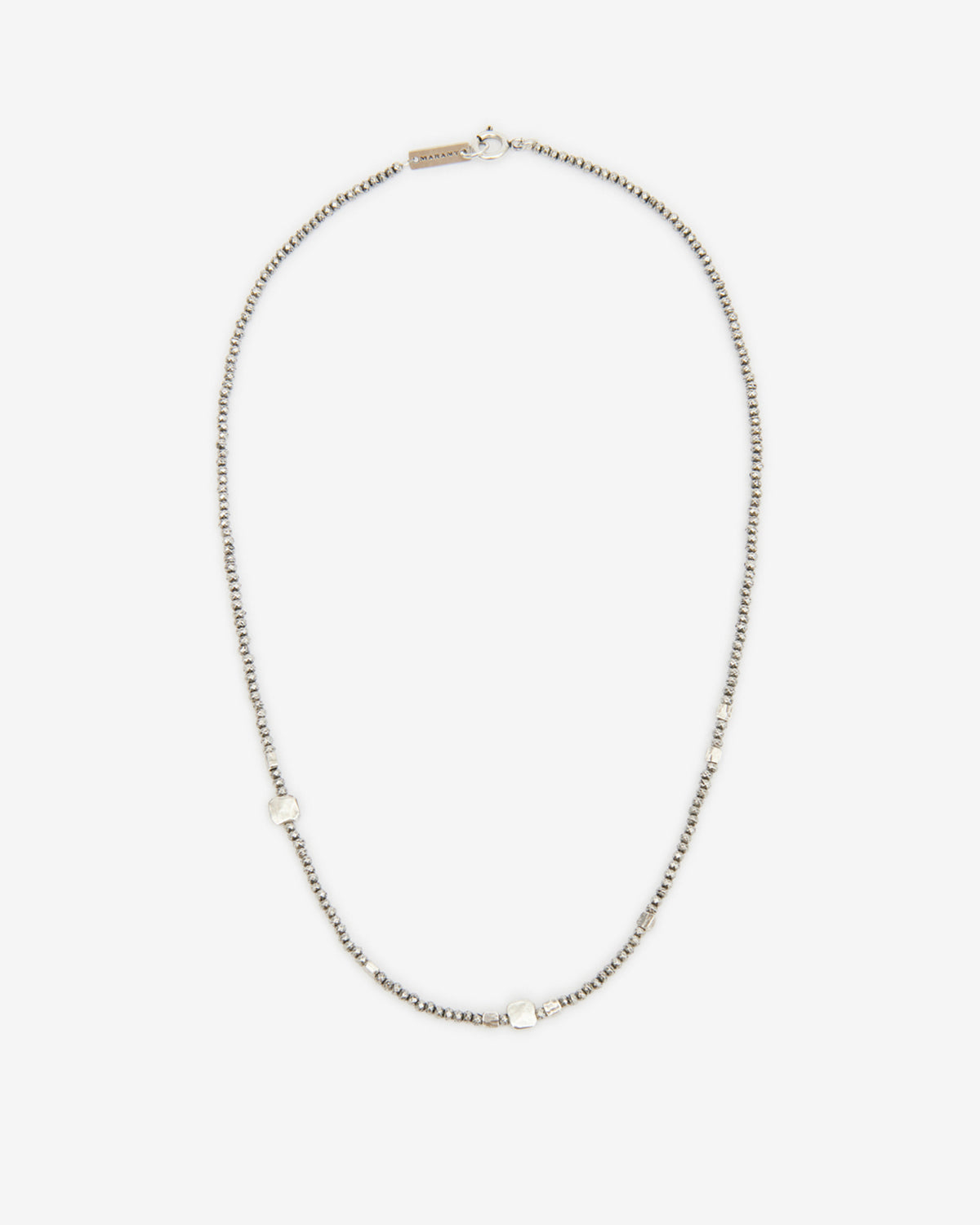 Collier Gary — Argent, vue 1 ; référence CO0159HAC3B07T08SI