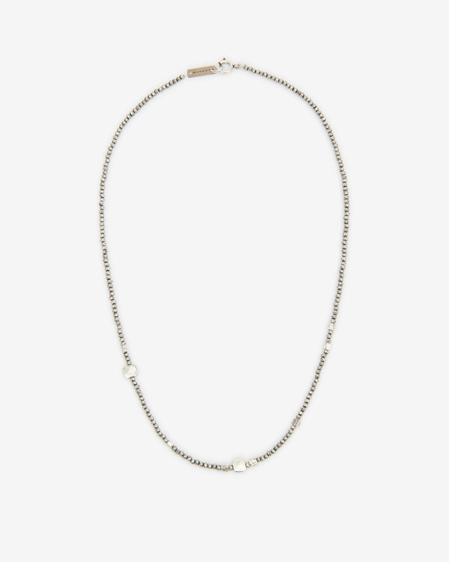 Collier Gary — Argent, vue 1 ; référence CO0159HAC3B07T08SI