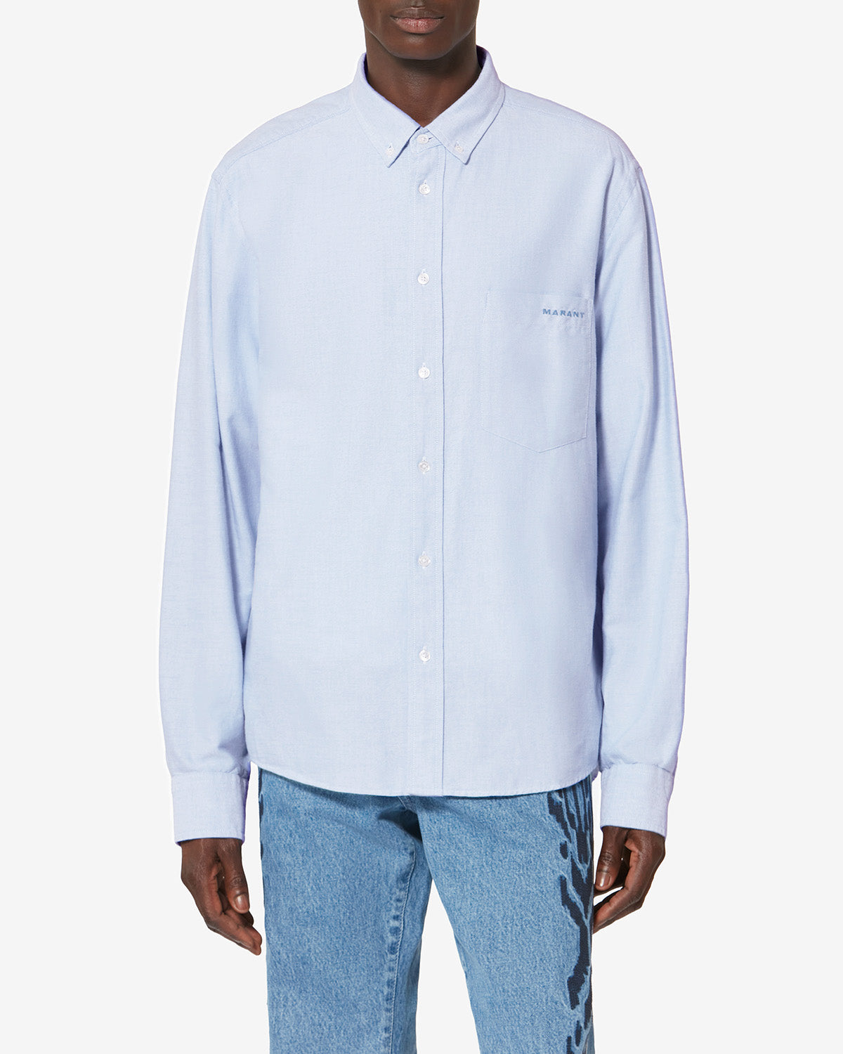 Chemise Jasolo — Bleu, vue 1 ; référence CH0041HAB1I14H30FB