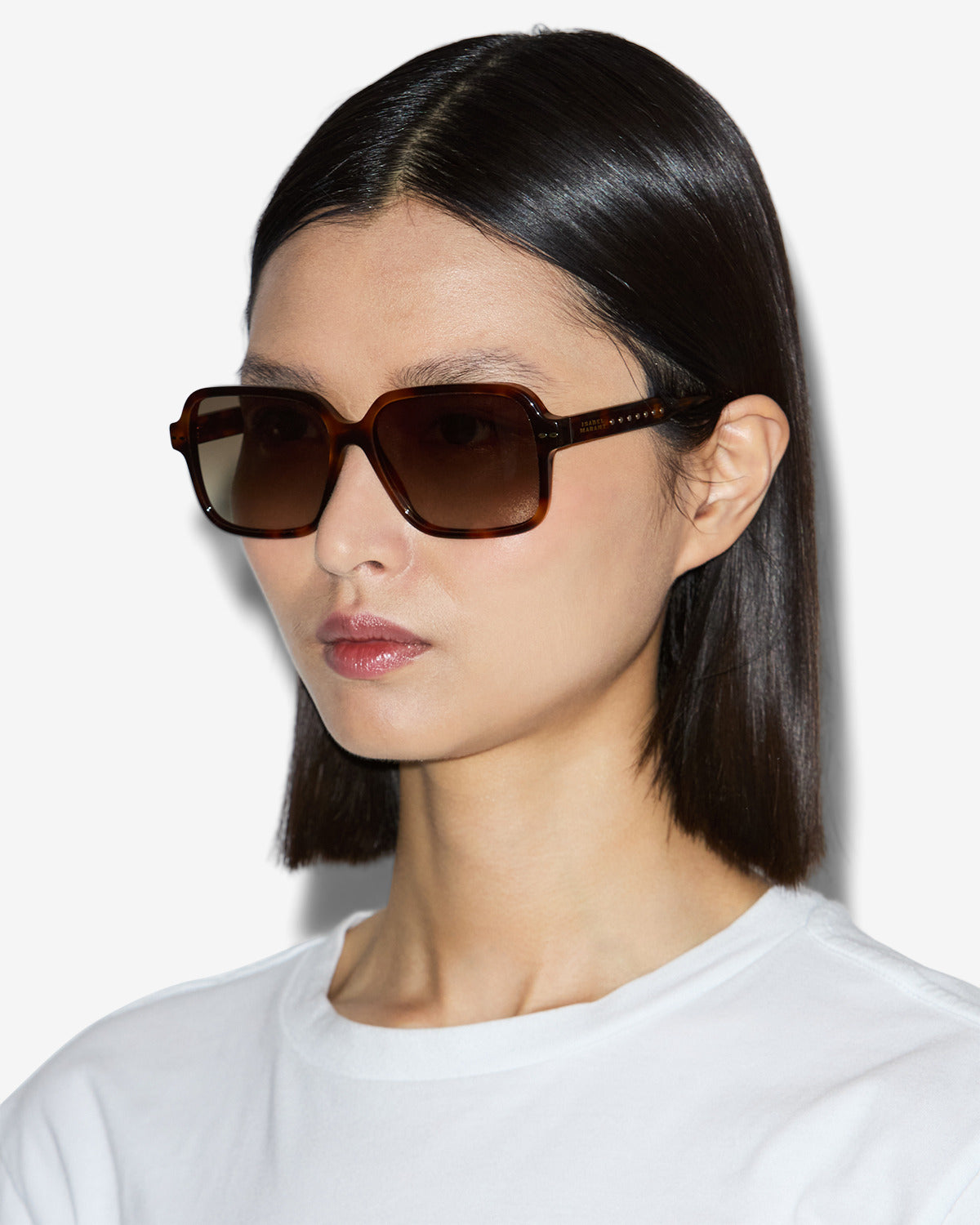 Lunettes De Soleil Loelia — Havana-marron s, vue 3 ; référence IM0242SC4L03L086HA