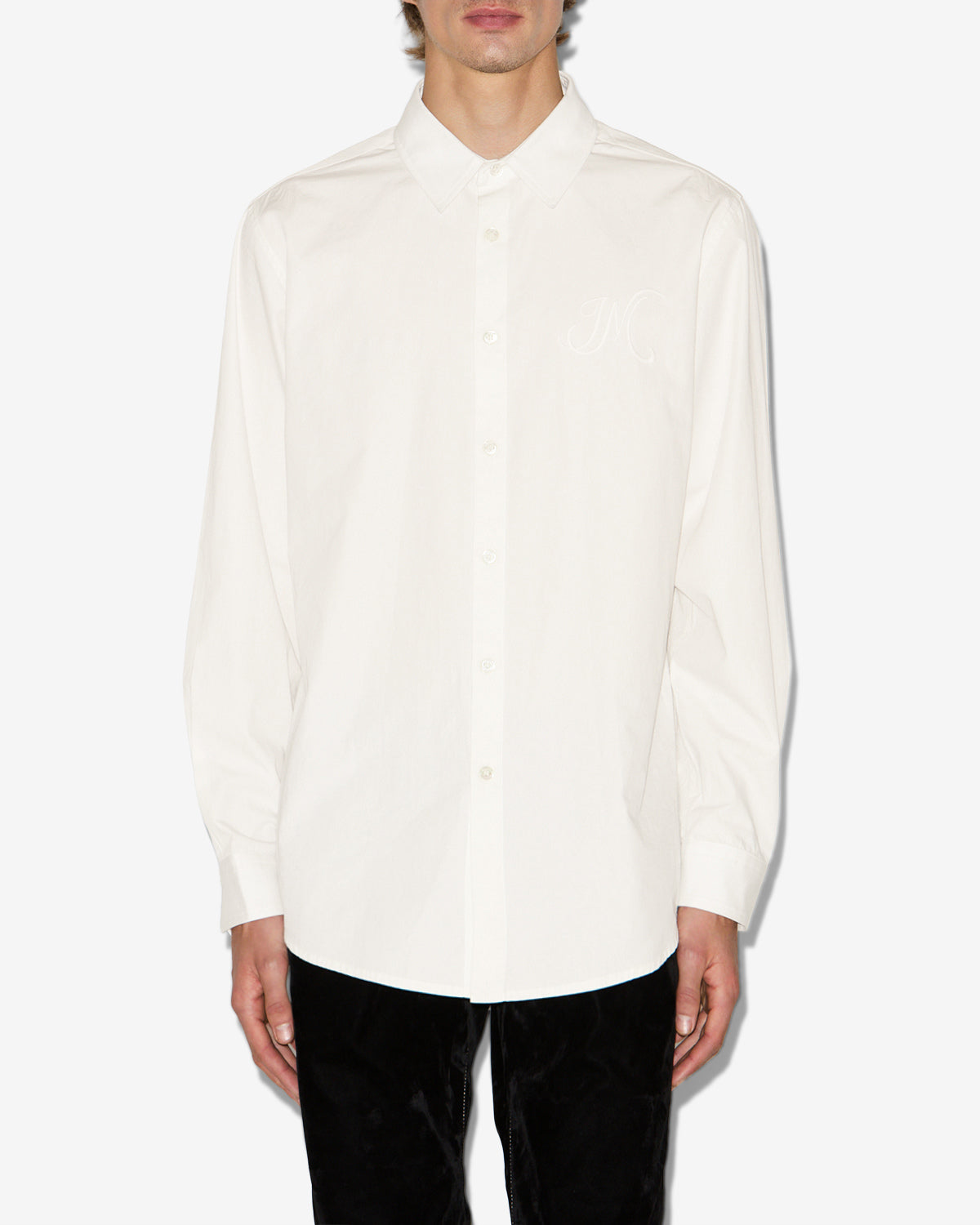Chemise Nathan — Blanc, vue 1 ; référence CH0274HCC4I06H20WH