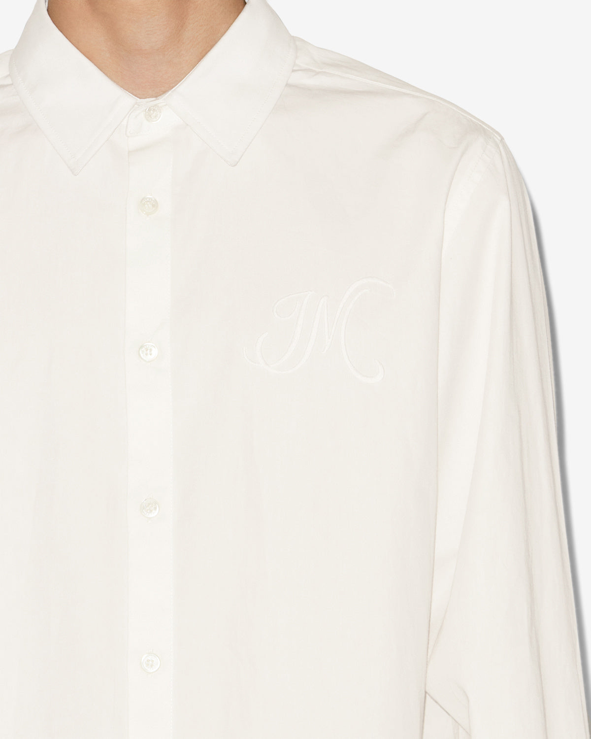 Chemise Nathan — Blanc, vue 3 ; référence CH0274HCC4I06H20WH