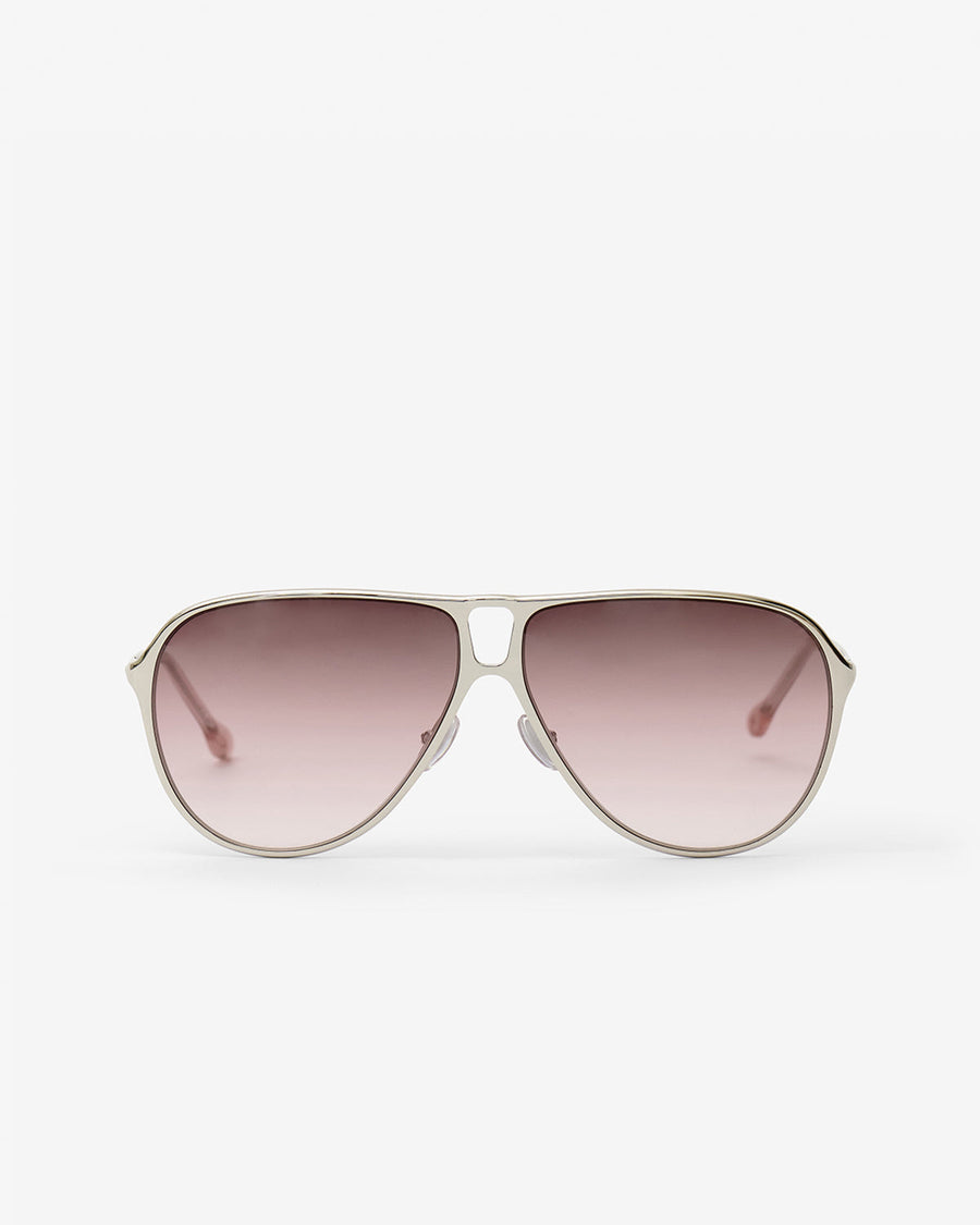 Lunettes de soleil Haylo — Palladium pink - burgundy s, vue 1 ; référence IM0219SC4L04L3YZUQ