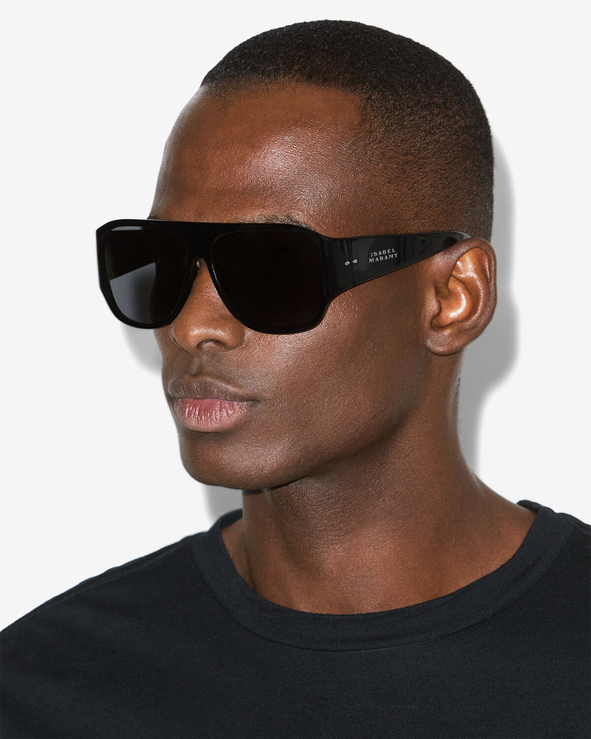 Lunettes De Soleil Mikala — Noir pall-Gris, vue 3 ; référence IM0239SC4L02L807IR