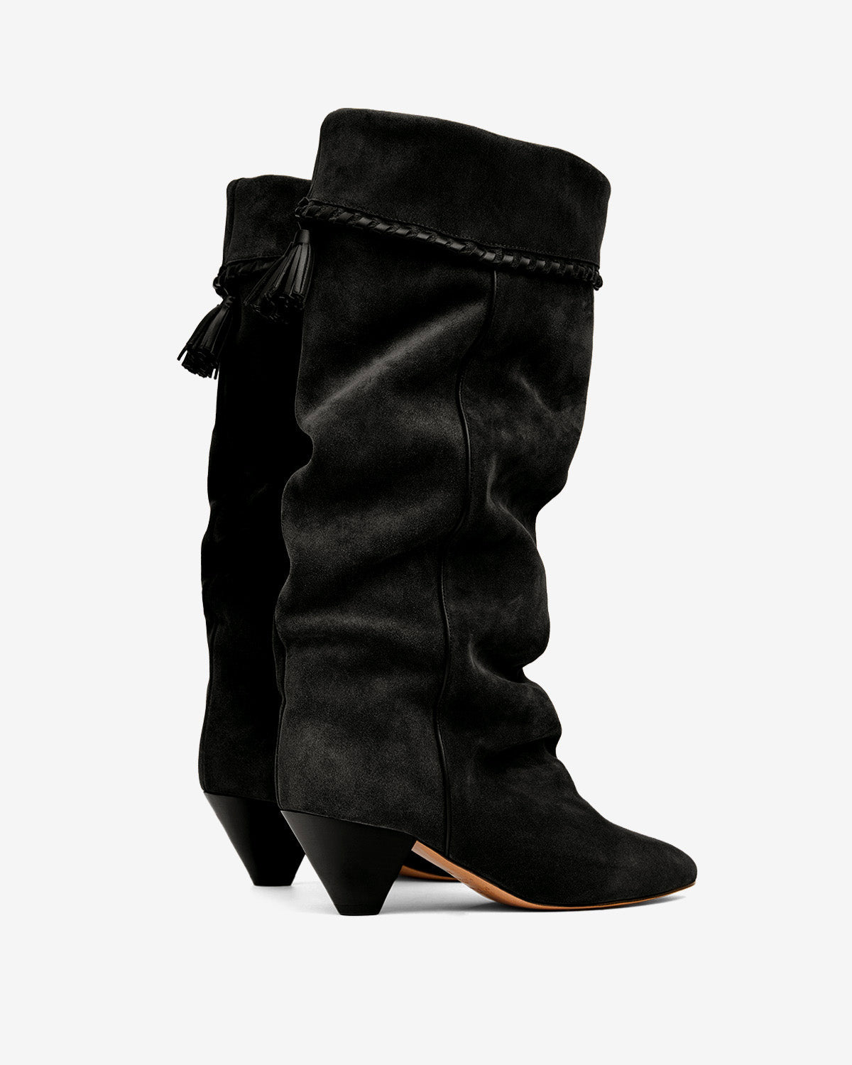 Bottes Elita — Noir délavé, vue 3 ; référence BT0038FBC1A20S02FK