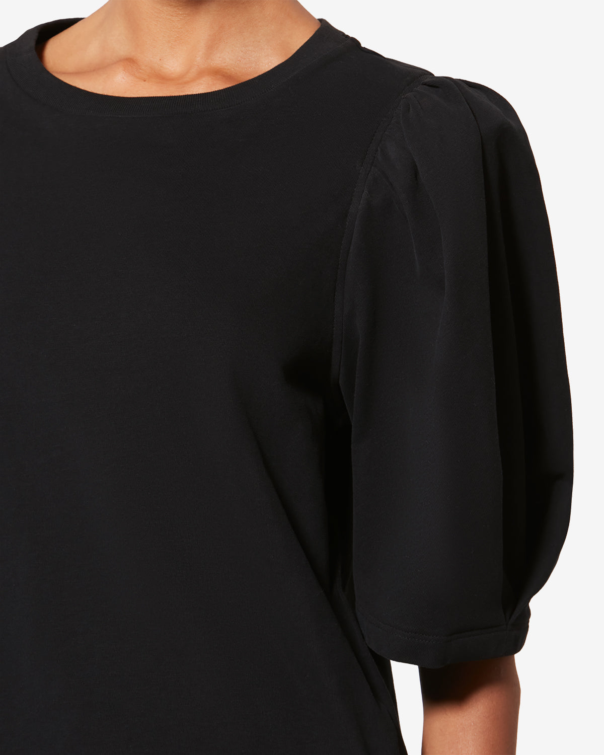 T-shirt Maeliss — Noir, vue 3 ; référence TS0311FAA1N41I01BK