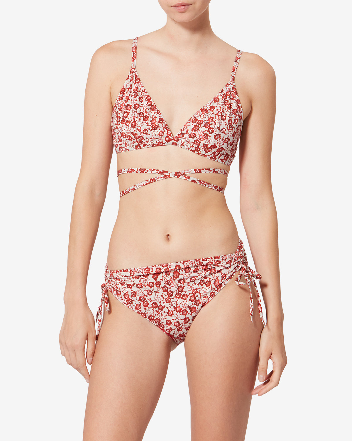 Soutien-gorge Solange — Rouge, vue 1 ; référence SG0003FCD1P01I70RD