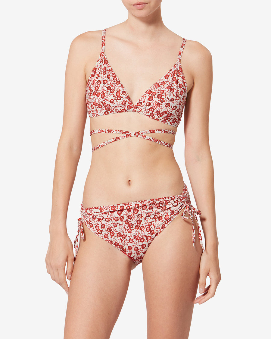 Soutien-gorge Solange — Rouge, vue 1 ; référence SG0003FCD1P01I70RD