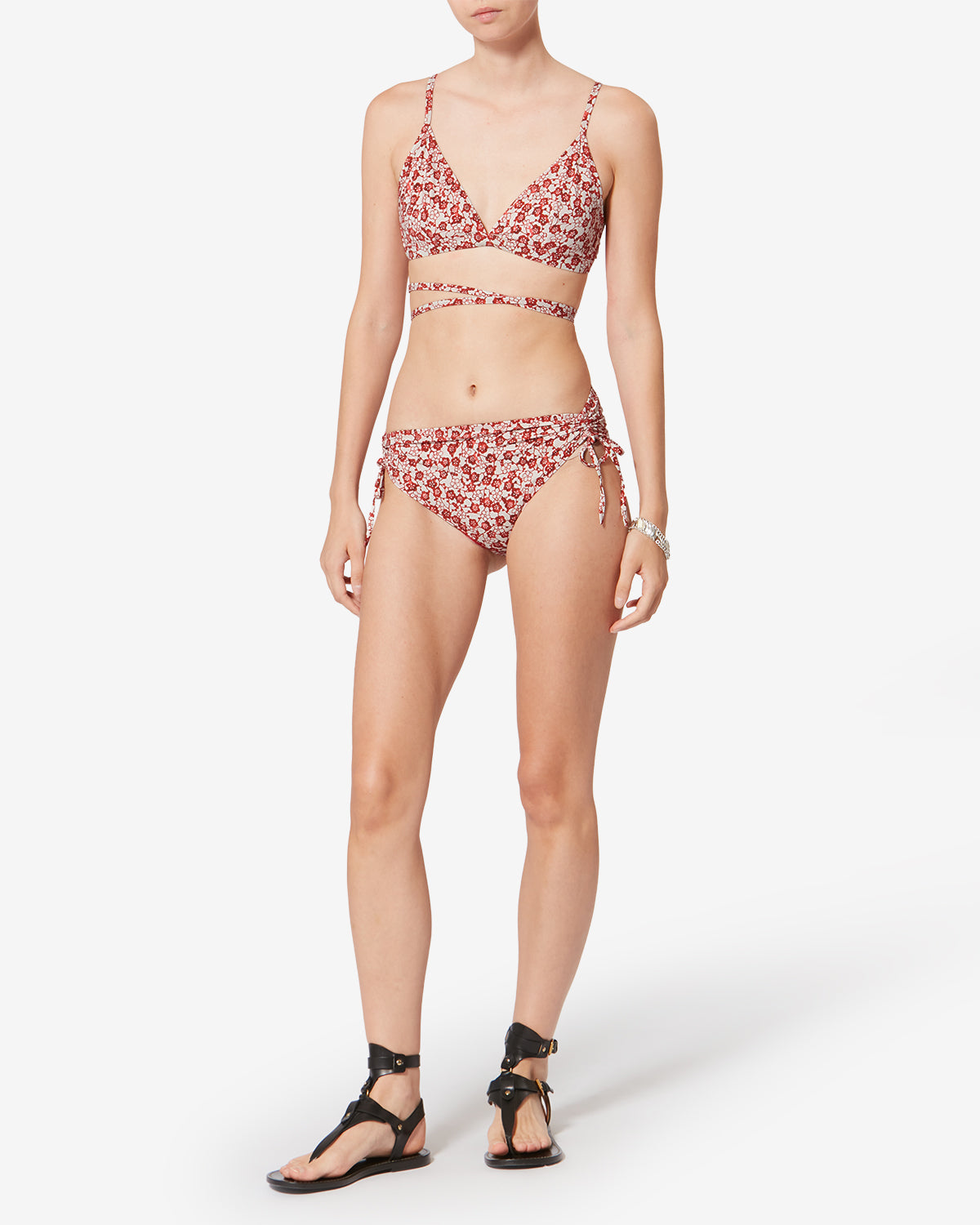 Soutien-gorge Solange — Rouge, vue 2 ; référence SG0003FCD1P01I70RD