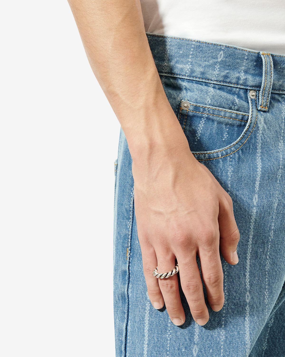 Bague Roy — Argent, vue 2 ; référence BG0020HAC3B11T08SI
