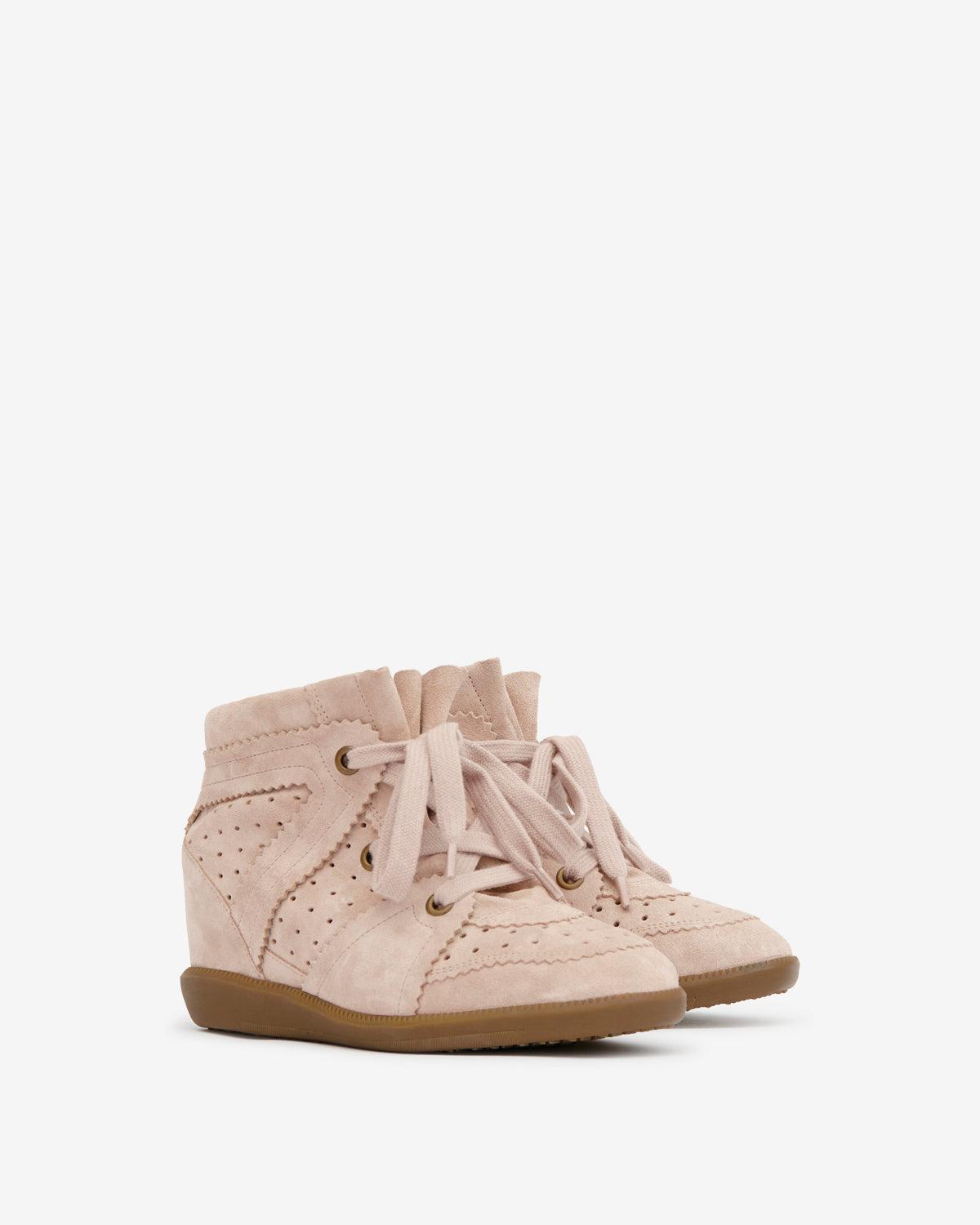 Baskets Bobby — Rose pâle, vue 2 ; référence BK0011FAA1E20S40PI