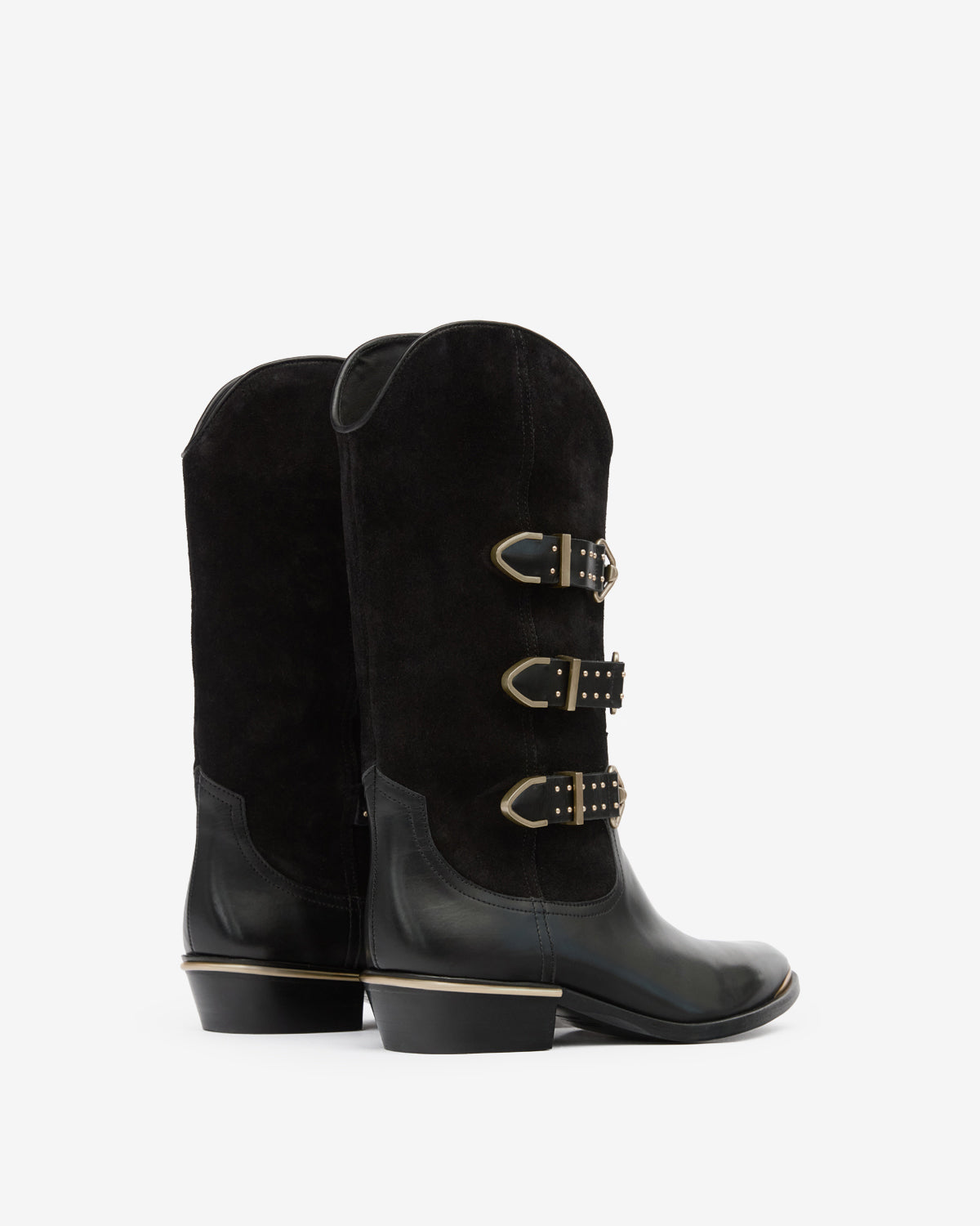 Boots Mexia — Noir, vue 3 ; référence BO0213FAD1A39S01BK