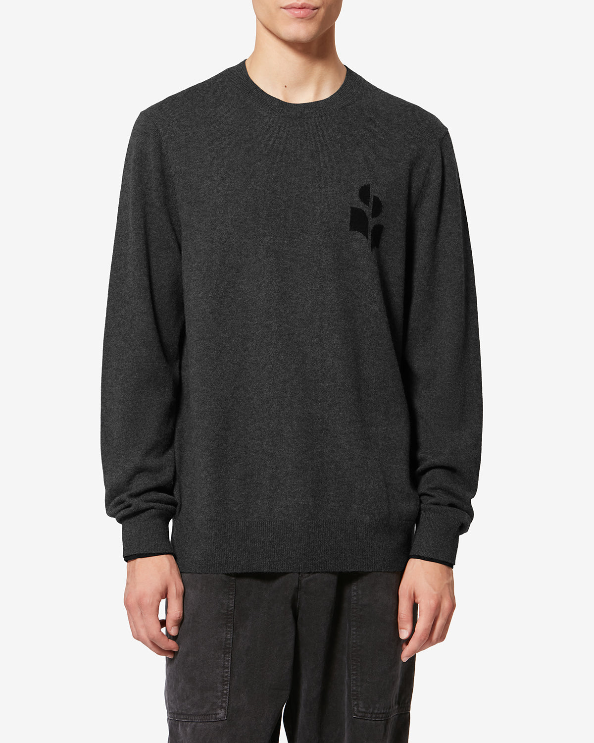Pull Antea — Anthracite-noir, vue 1 ; référence PU0874HAD1L08HANBK