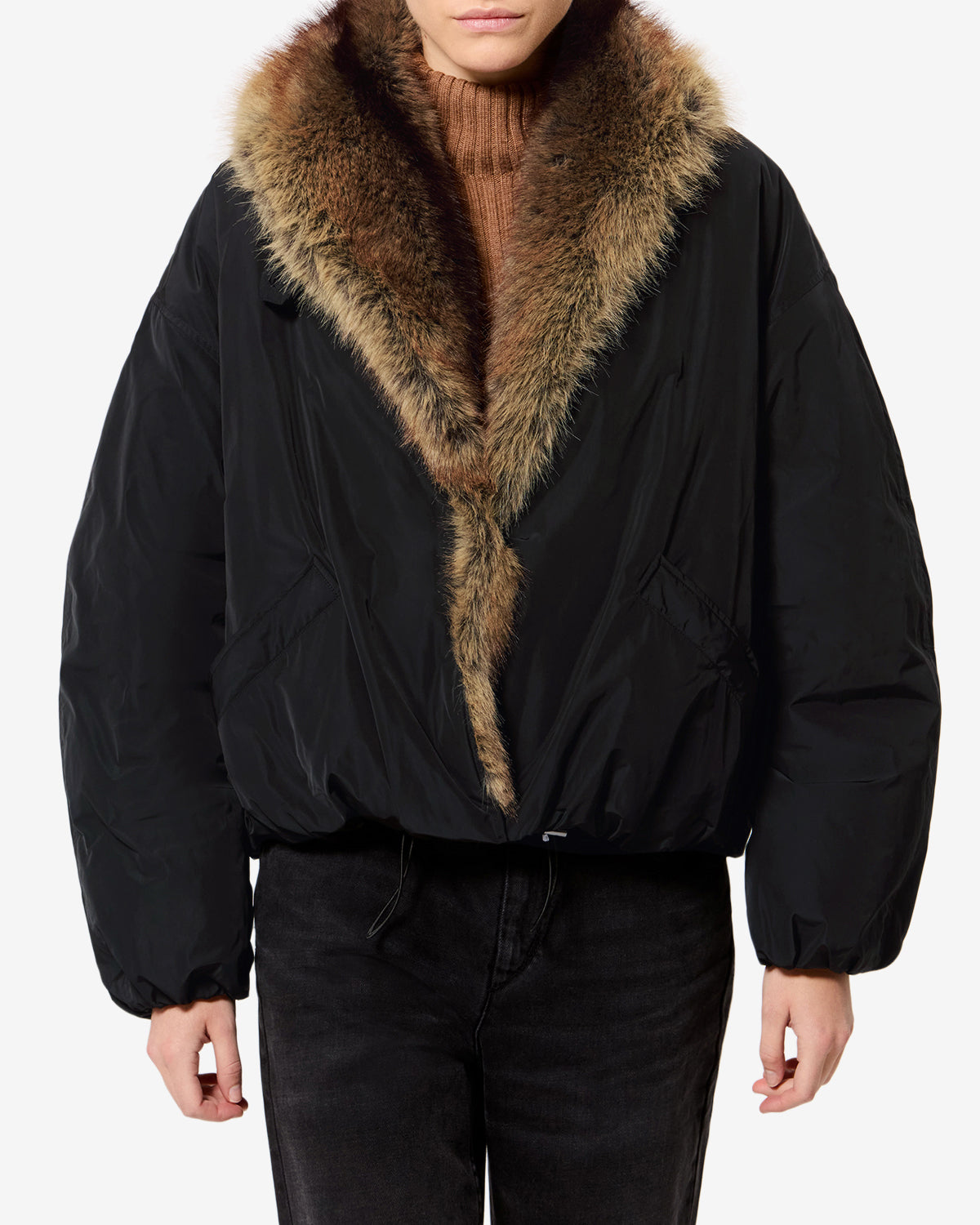 Veste Charone — Noir, vue 1 ; référence VE0606FAD1C01I01BK