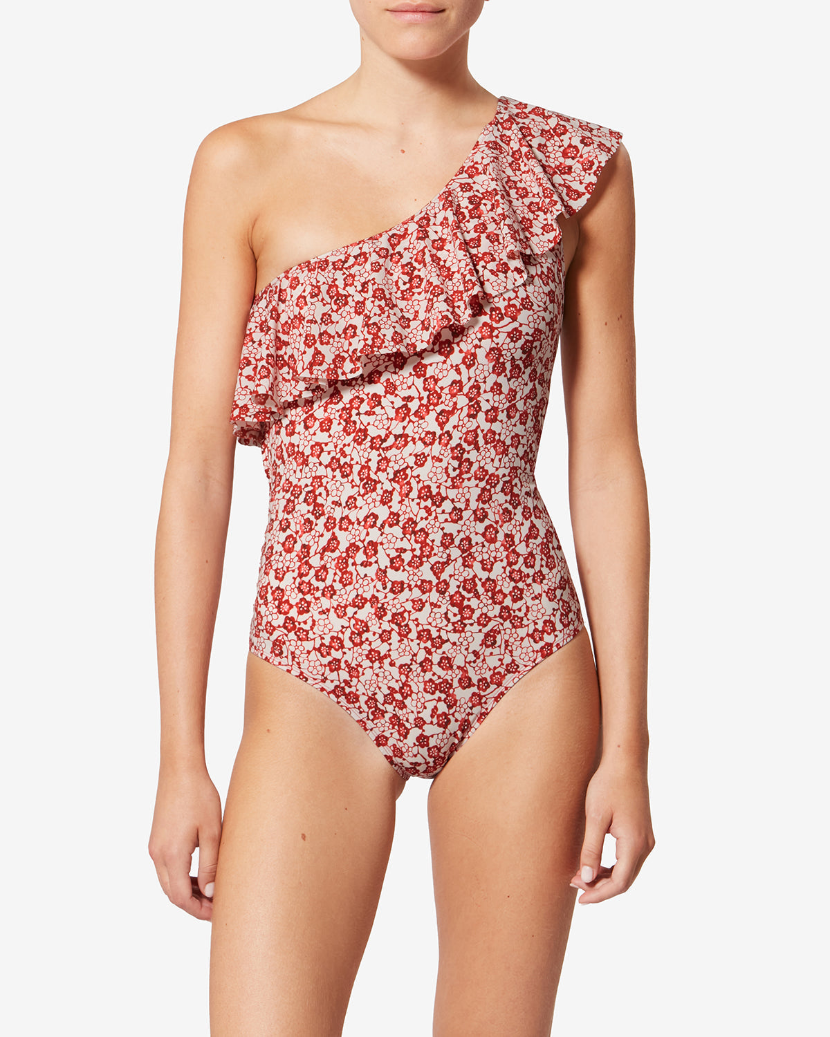 Maillot De Bain Sicilya — Rouge, vue 1 ; référence MB0001FBD1P01I70RD