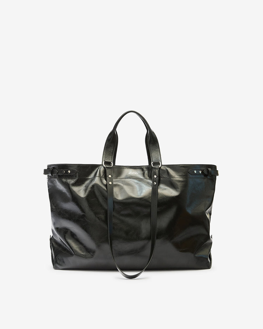 Sac Winna Tote en cuir — Noir, vue 1 ; référence PP0472FAD1C22M01BK