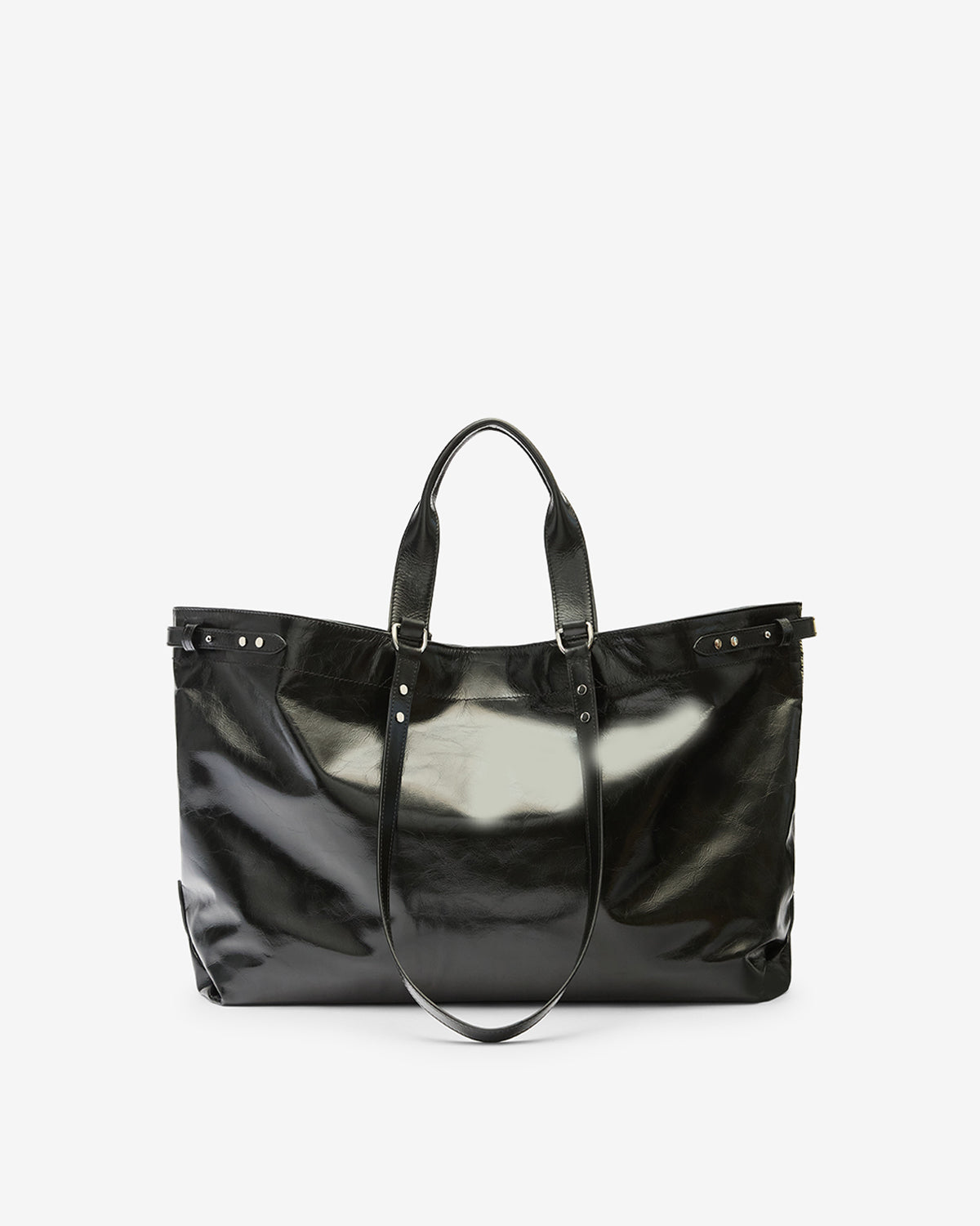 Sac Winna Tote en cuir — Noir, vue 3 ; référence PP0472FAD1C22M01BK