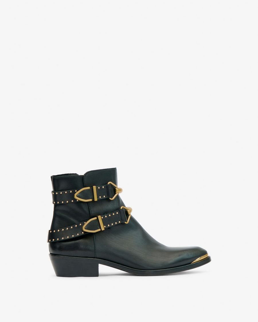Boots Zalya — Noir, vue 1 ; référence BO0255FAD1A39S01BK