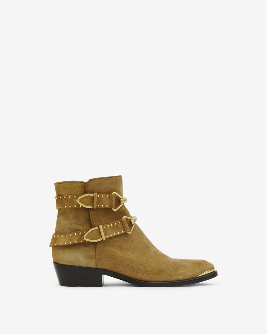 Boots Zalya — Taupe, vue 1 ; référence BO0255FAD1A01S50TA