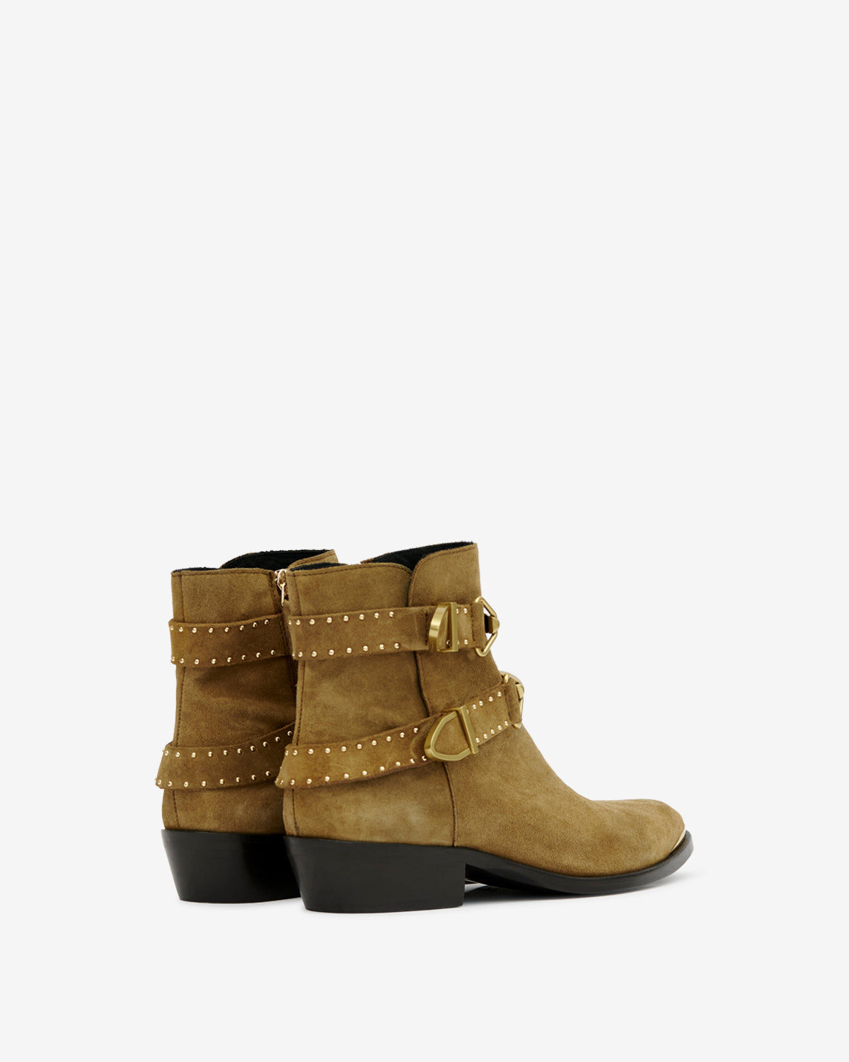 Boots Zalya — Taupe, vue 3 ; référence BO0255FAD1A01S50TA