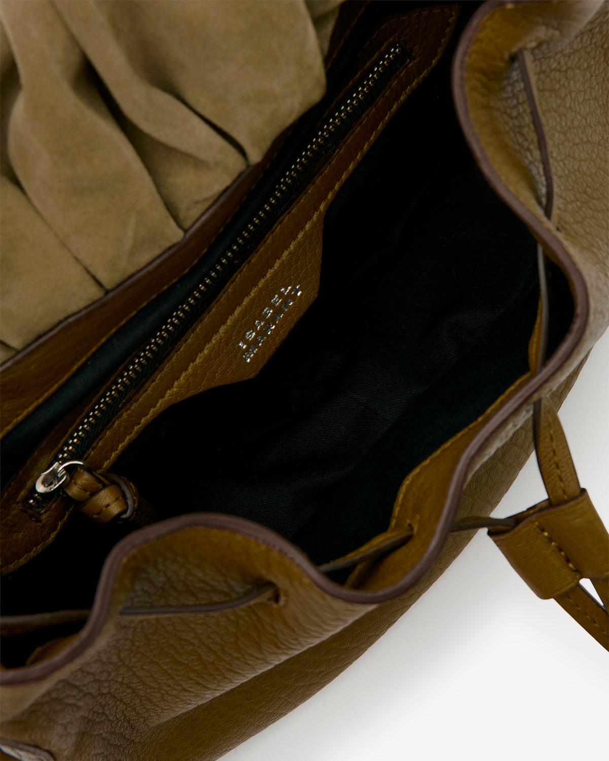 Sac Bolton en cuir grainé — Kaki, vue 1 ; référence PP0406FAC4C05M67KI