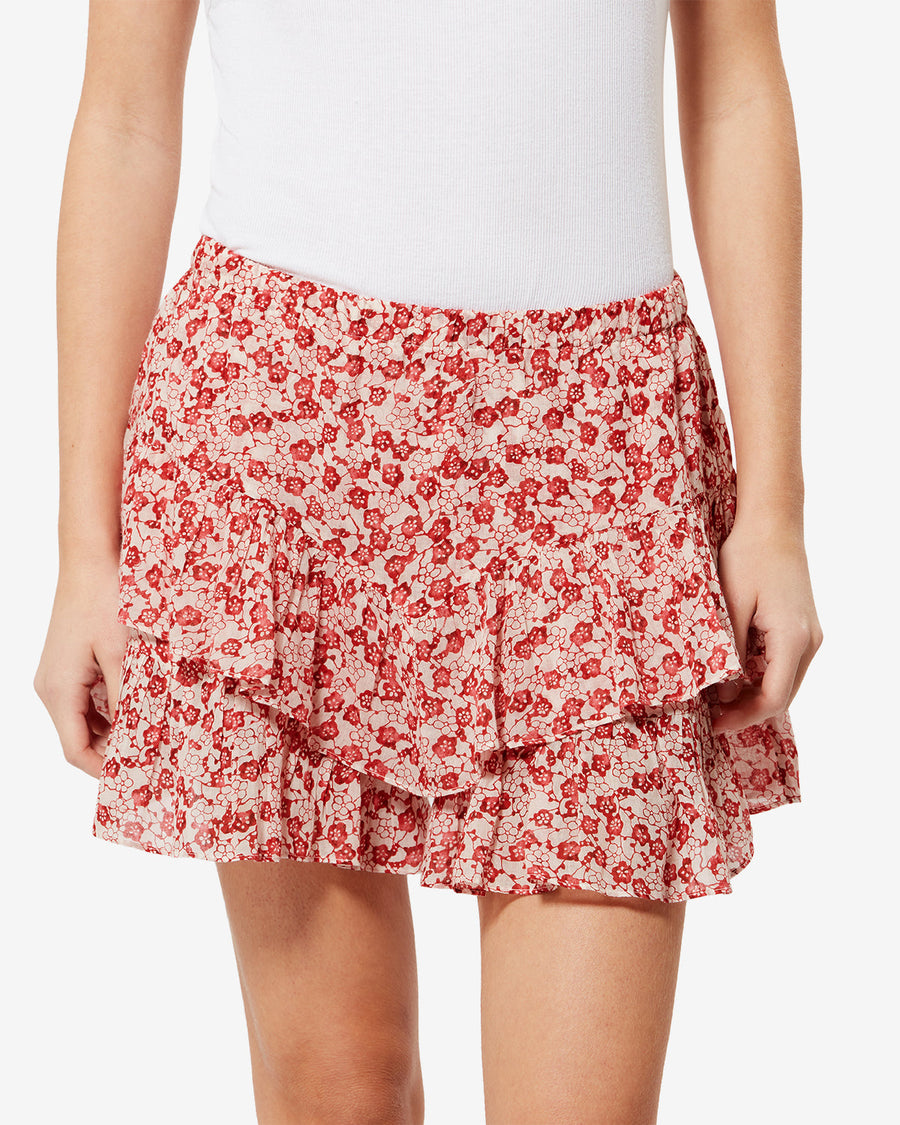 Short Jocadia — Rouge, vue 1 ; référence SH0021FAD1J15E70RD
