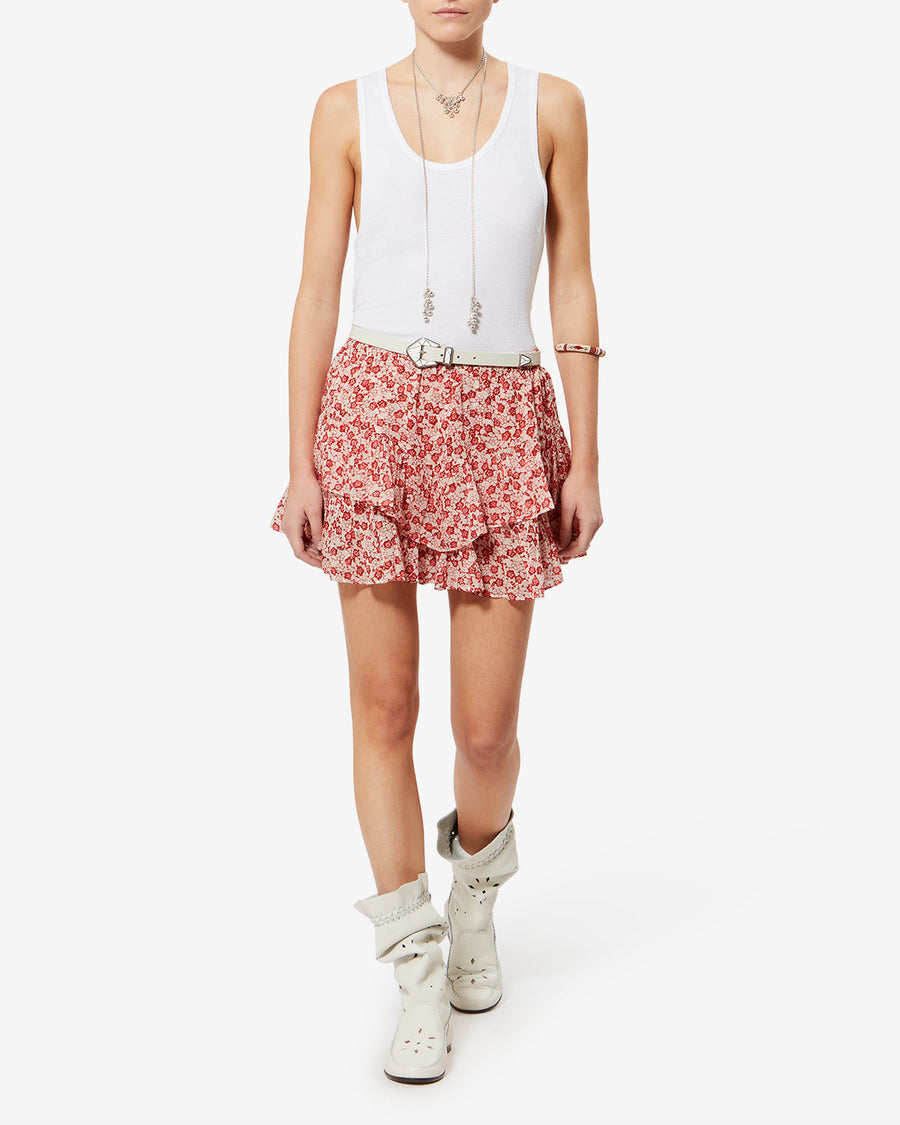 Short Jocadia — Rouge, vue 2 ; référence SH0021FAD1J15E70RD