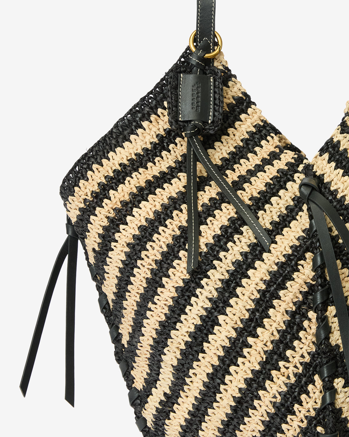 Sac Tampa — Noir et naturel, vue 1 ; référence PM0066FCD1X05MBKNL