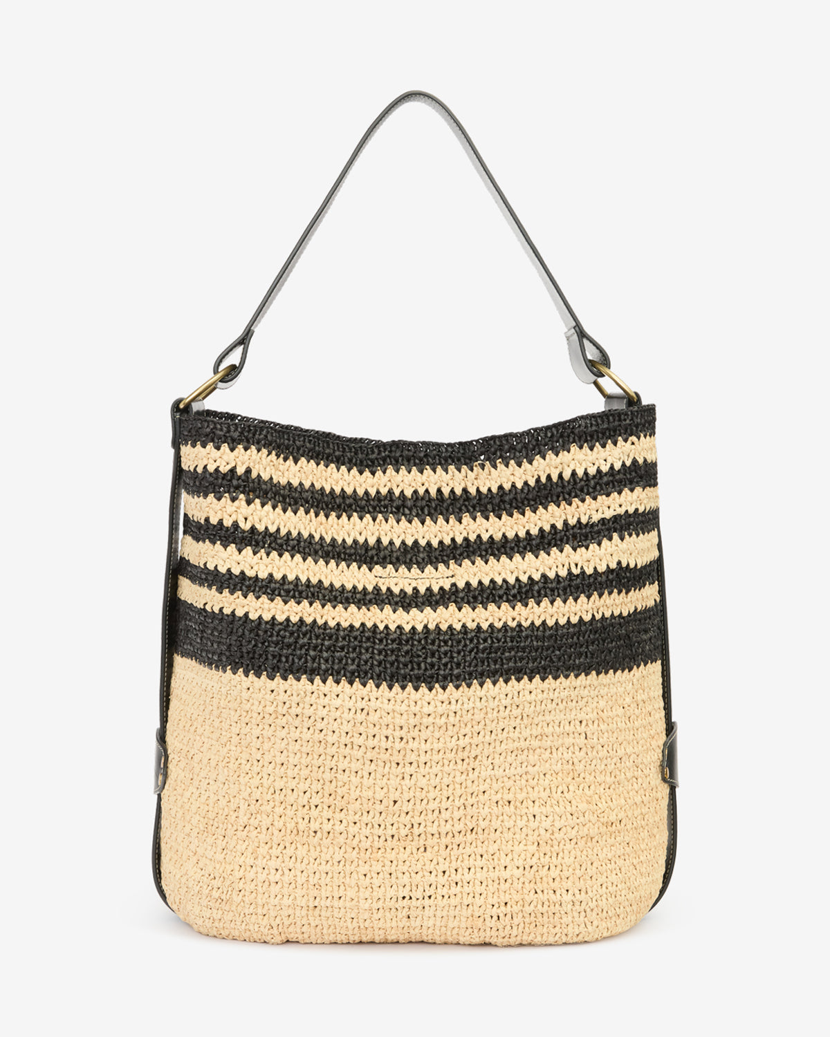 Sac Bayia — Noir et naturel, vue 2 ; référence PP0017FBD1X06MBKNL
