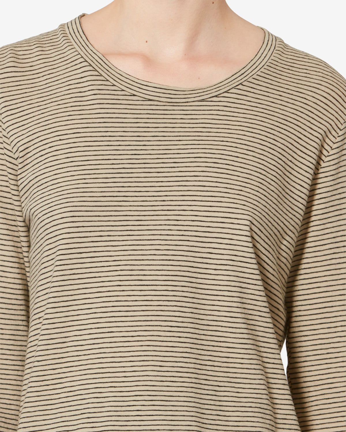 T-shirt Kaaron — Noir-beige, vue 3 ; référence TS0012FBD1N02EBKBE