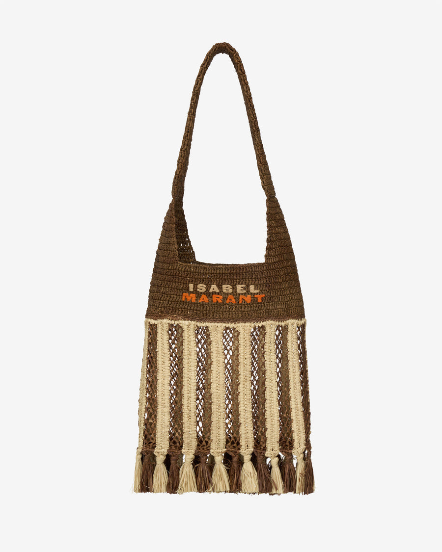 Sac Praia Small — Naturel-brun, vue 1 ; référence PP0181FBD1X03MNLBN