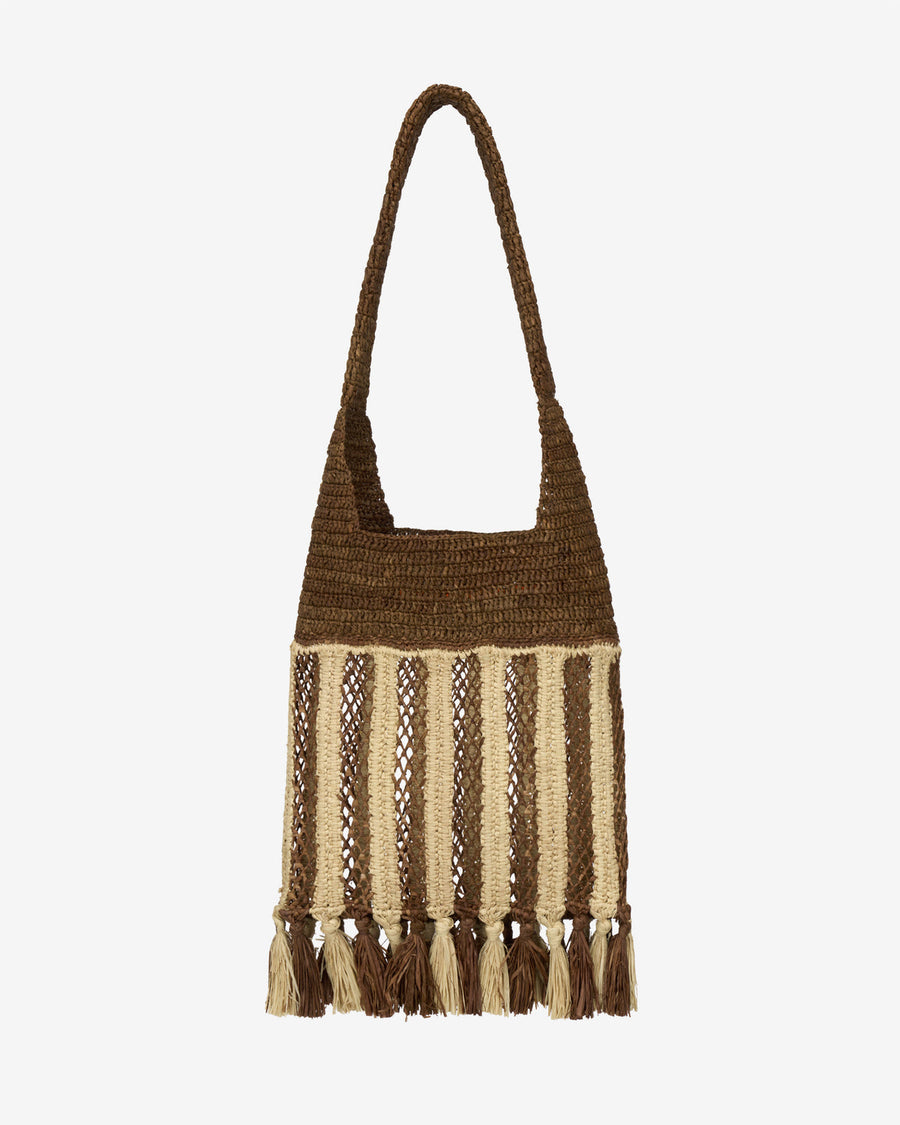 Sac Praia Small — Naturel-brun, vue 2 ; référence PP0181FBD1X03MNLBN