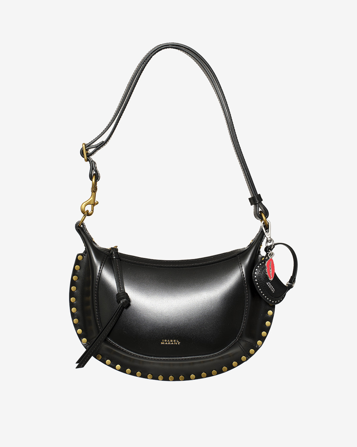Accessoire de sac Oskan Moon nano — Noir, vue 3 ; référence PC0007FAC3X07G01BK