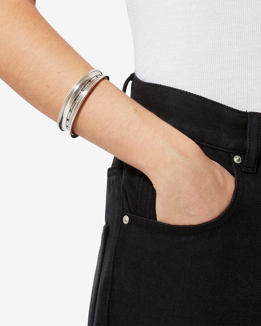 Bracelet Byrne — Argent, vue 2 ; référence BR0244FAD2B06B08SI
