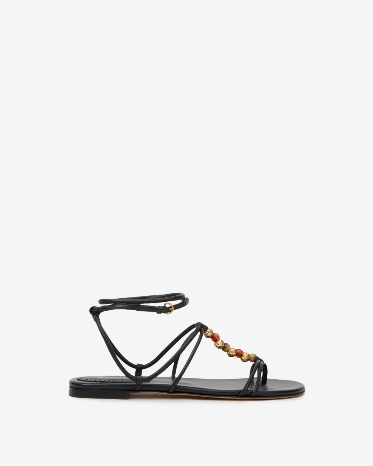 Sandales Yctoria — Noir, vue 1 ; référence SD0291FAD2B11S01BK