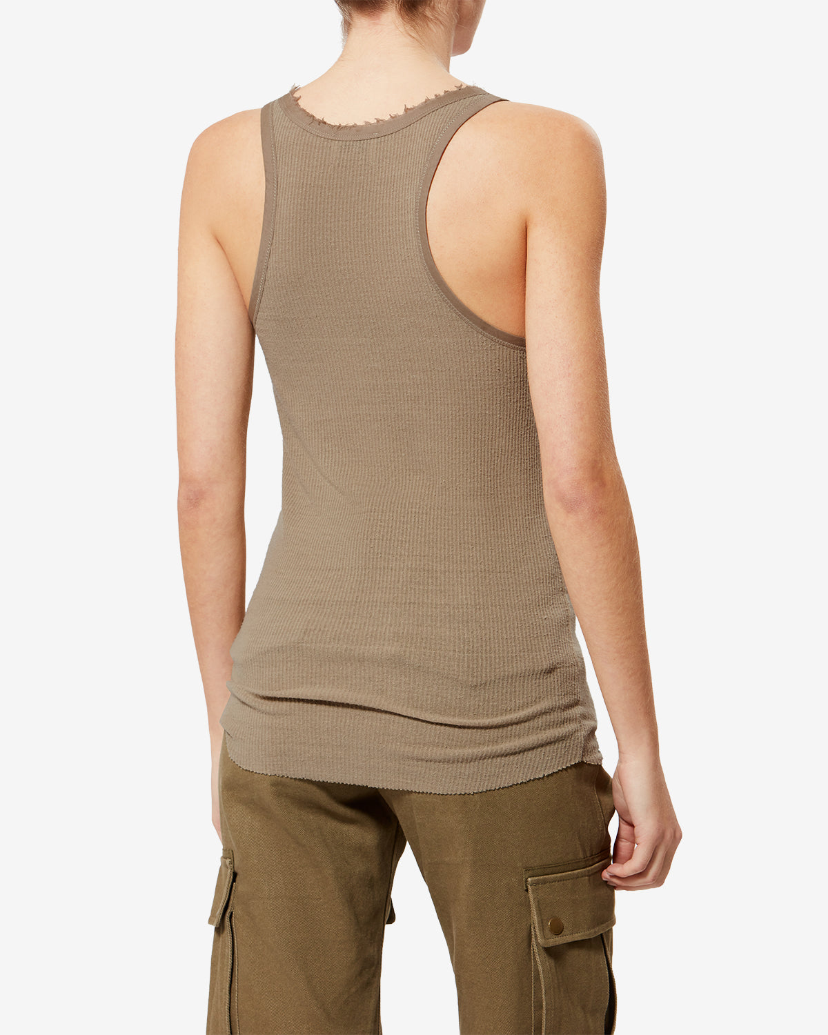 Débardeur Helma en soie — Light Bronze, vue 1 ; référence TS0318FAD2K02I50LB