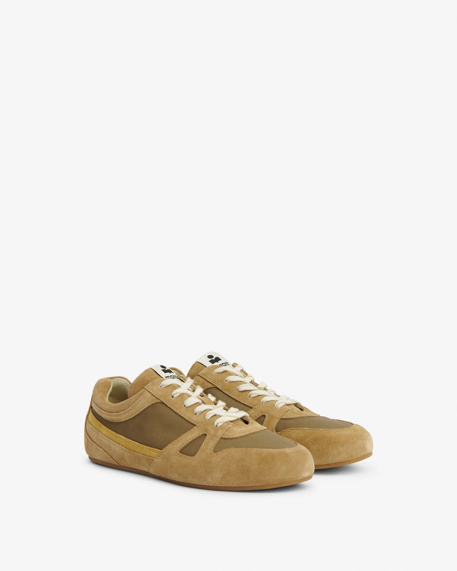 Baskets Sennyh Low Homme — Kaki, vue 2 ; référence BK0098HAD2E01N67KI